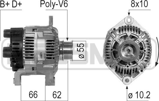 ERA 210271A - Генератор vvparts.bg