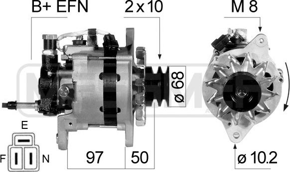 ERA 210797A - Генератор vvparts.bg