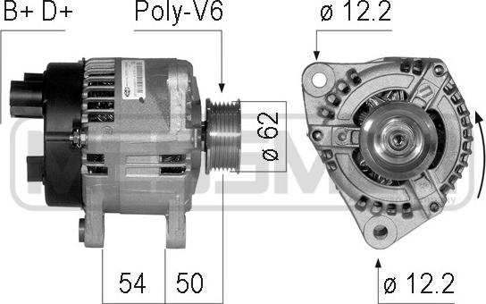 ERA 210742 - Генератор vvparts.bg