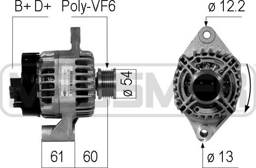 ERA 210747A - Генератор vvparts.bg