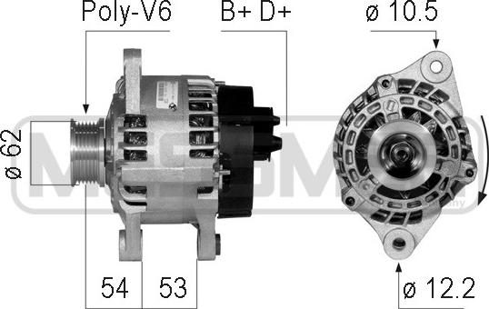 ERA 210759 - Генератор vvparts.bg