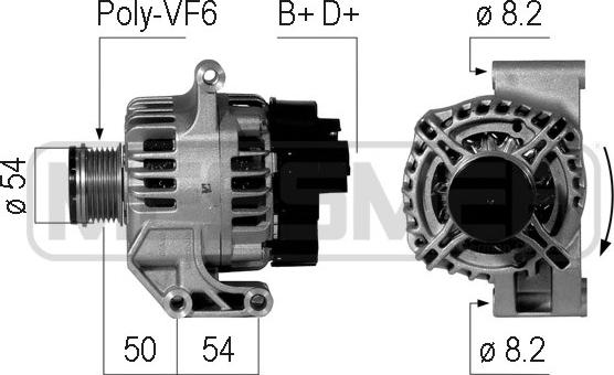 ERA 210750 - Генератор vvparts.bg