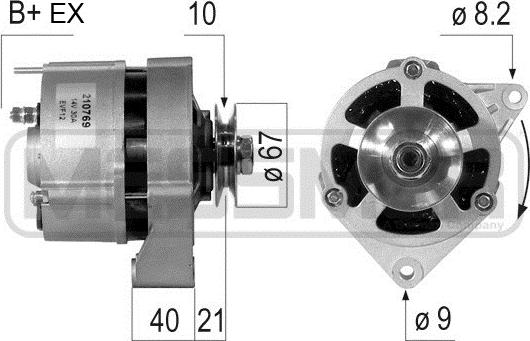 ERA 210769A - Генератор vvparts.bg