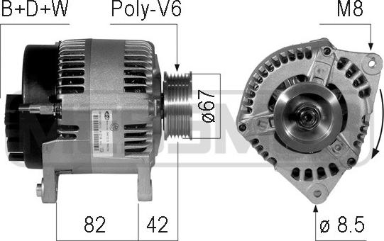 ERA 210761A - Генератор vvparts.bg