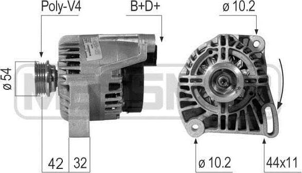 ERA 210711A - Генератор vvparts.bg