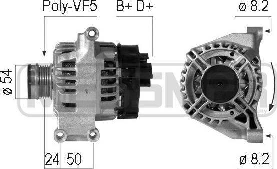 ERA 210739 - Генератор vvparts.bg