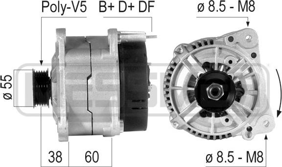 ERA 210726A - Генератор vvparts.bg