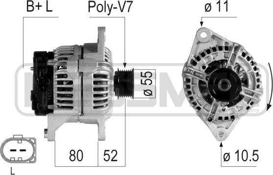 ERA 210723A - Генератор vvparts.bg