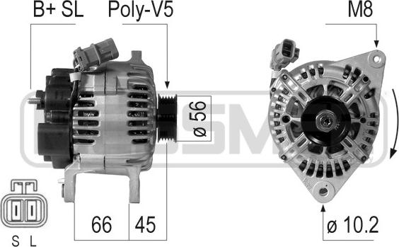 ERA 210770A - Генератор vvparts.bg