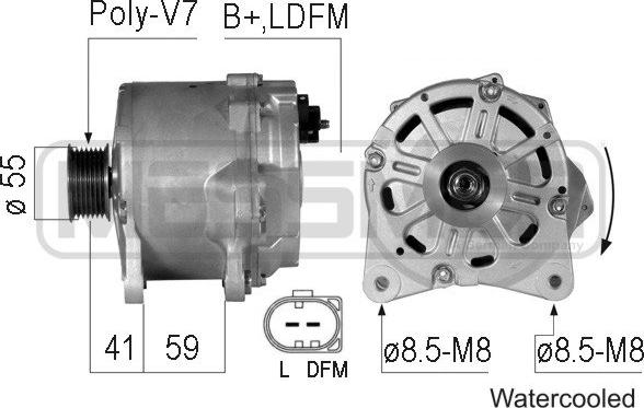 ERA 210778 - Генератор vvparts.bg