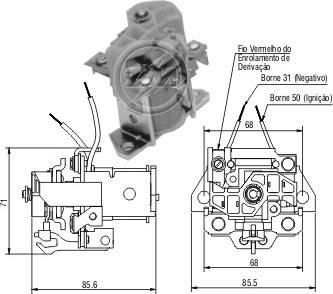 ERA 22572 - Магнитен превключвател, стартер vvparts.bg