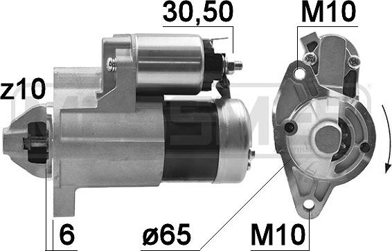 ERA 220995A - Стартер vvparts.bg