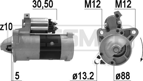 ERA 220945A - Стартер vvparts.bg