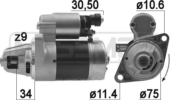 ERA 220965A - Стартер vvparts.bg