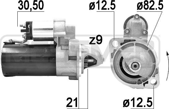 ERA 220911 - Стартер vvparts.bg