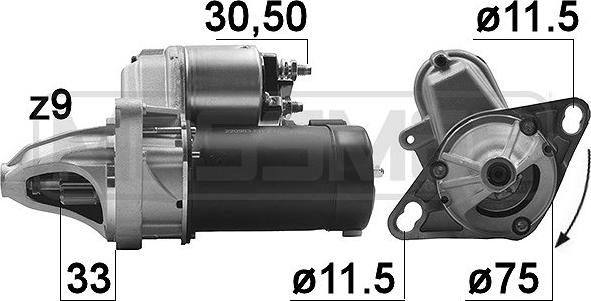 ERA 220983A - Стартер vvparts.bg