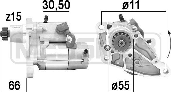 ERA 220925A - Стартер vvparts.bg