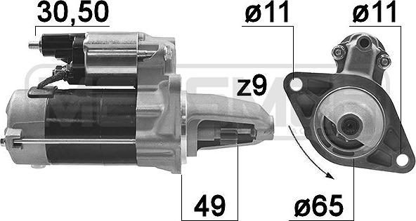 ERA 220977A - Стартер vvparts.bg