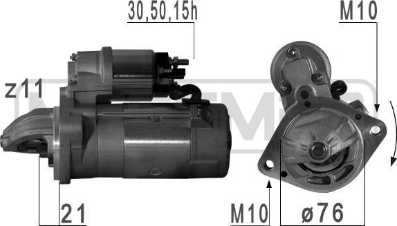 ERA 220457A - Стартер vvparts.bg