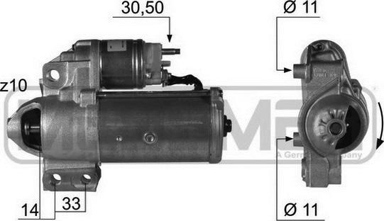 ERA 220400A - Стартер vvparts.bg