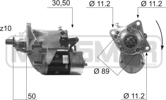 ERA 220480 - Стартер vvparts.bg