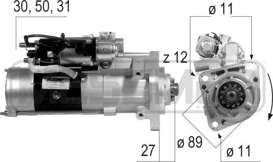 ERA 220564 - Стартер vvparts.bg