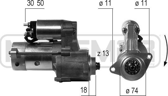 ERA 220507A - Стартер vvparts.bg