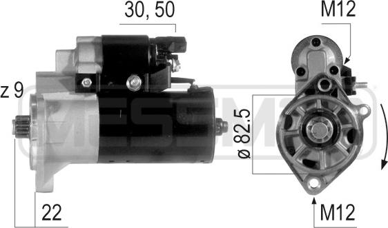 ERA 220581A - Стартер vvparts.bg