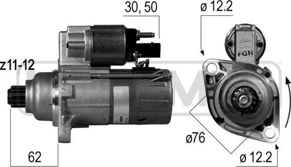 ERA 220535A - Стартер vvparts.bg