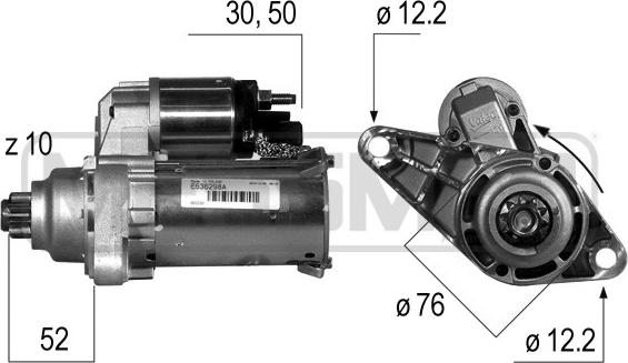 ERA 220530 - Стартер vvparts.bg