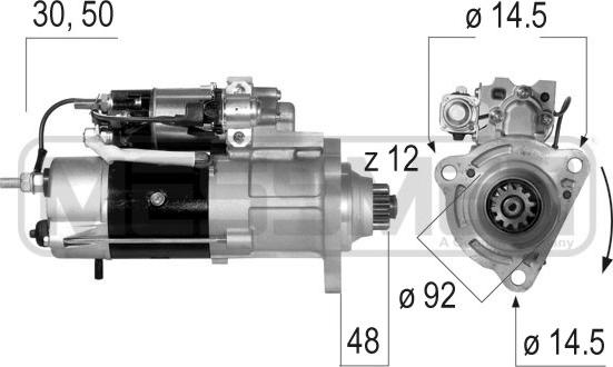 ERA 220574 - Стартер vvparts.bg