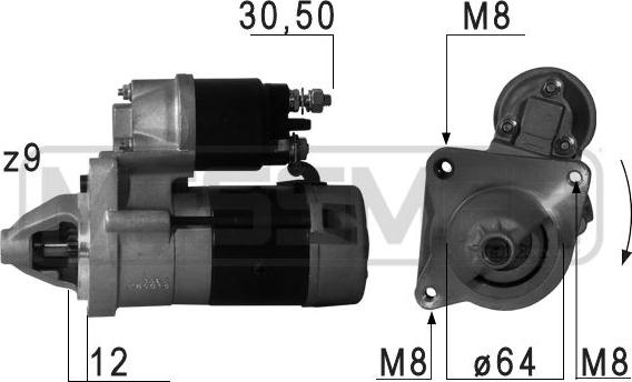 ERA 220693A - Стартер vvparts.bg