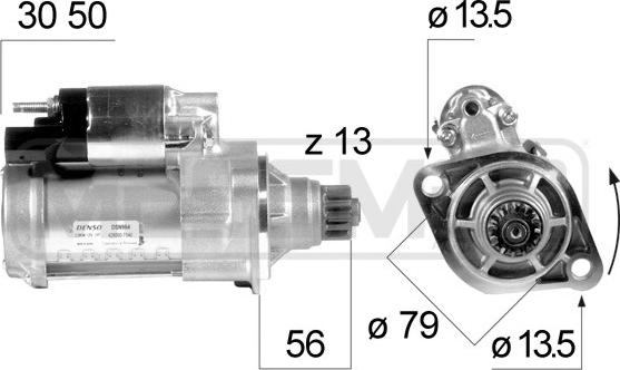 ERA 220647A - Стартер vvparts.bg