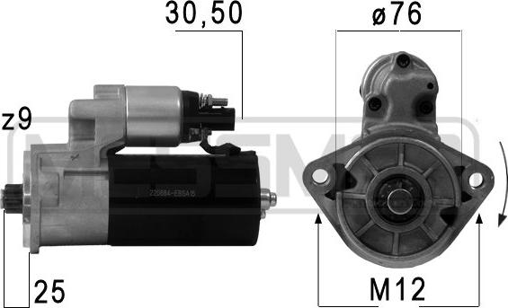 ERA 220684A - Стартер vvparts.bg