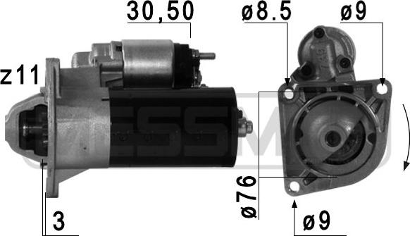 ERA 220687A - Стартер vvparts.bg