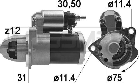 ERA 220639A - Стартер vvparts.bg