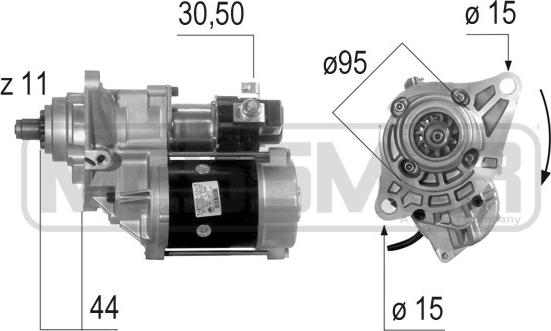 ERA 220632 - Стартер vvparts.bg