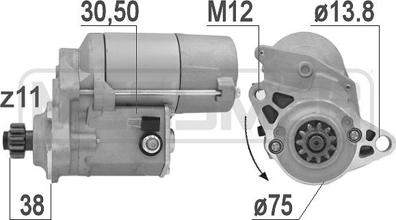 ERA 220040A - Стартер vvparts.bg