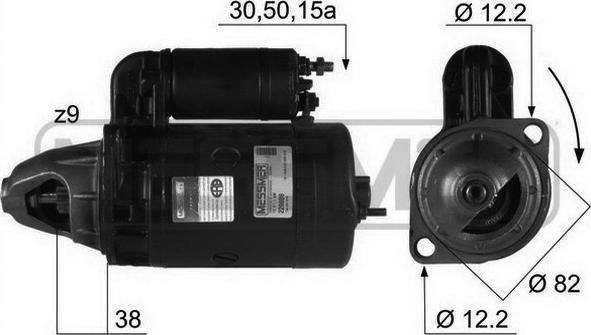 ERA 220008R - Стартер vvparts.bg