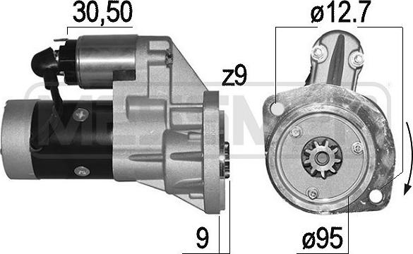 ERA 220003 - Стартер vvparts.bg