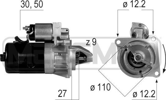 ERA 220038A - Стартер vvparts.bg