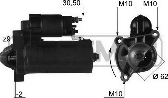 ERA 220140A - Стартер vvparts.bg