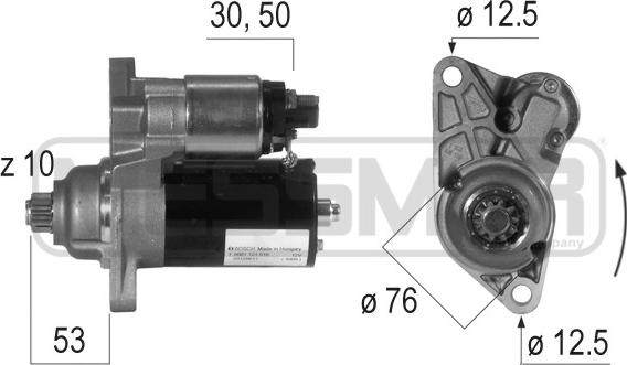 ERA 220124 - Стартер vvparts.bg