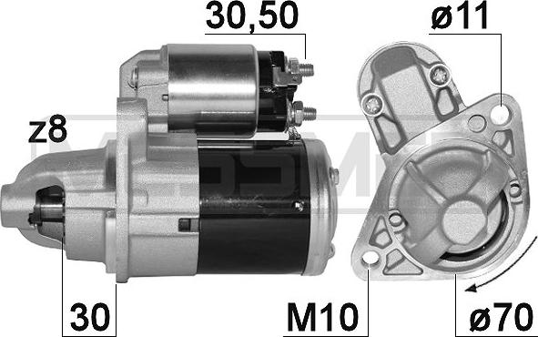 ERA 220894A - Стартер vvparts.bg