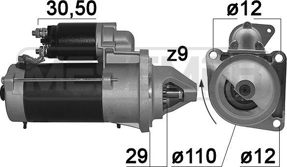 ERA 220858 - Стартер vvparts.bg