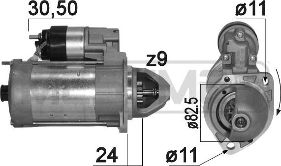 ERA 220810A - Стартер vvparts.bg