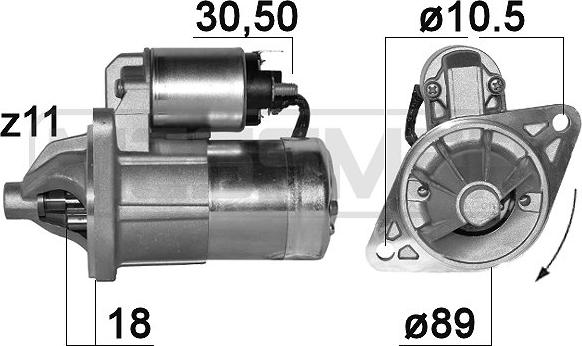 ERA 220823A - Стартер vvparts.bg