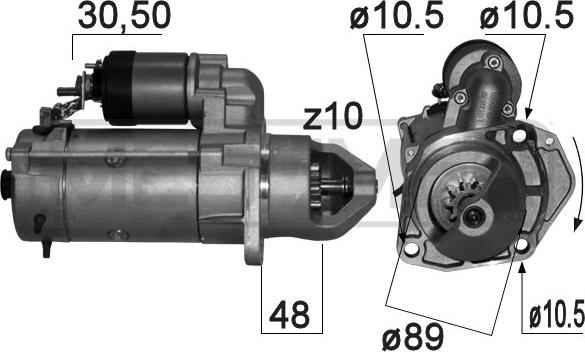 ERA 220879 - Стартер vvparts.bg