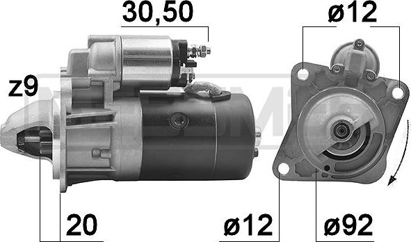 ERA 220362A - Стартер vvparts.bg