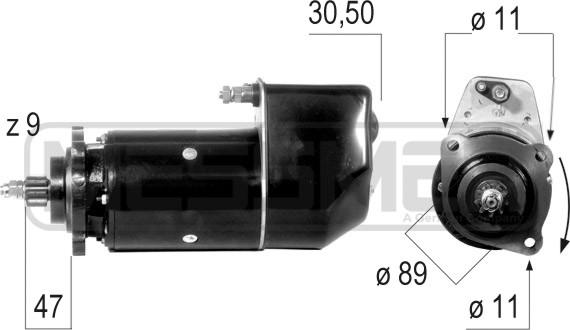 ERA 22202 - Стартер vvparts.bg